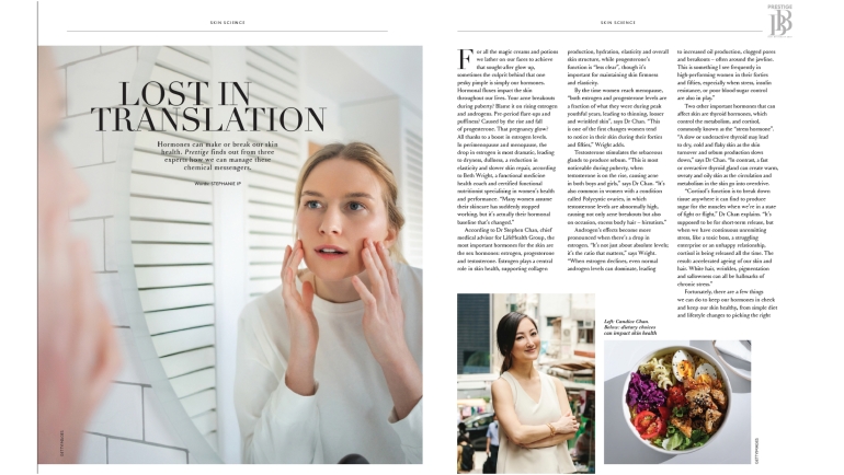 【Prestige】Lost in Translation: The Delicate Balance Between Hormones and Skin Health